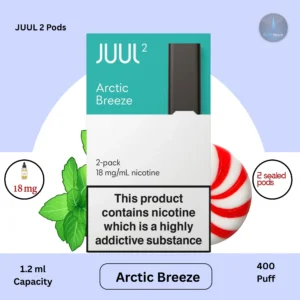 Buy JUUL 2 Pods Arctic Breeze in Dubai 1 hours fast home delivery