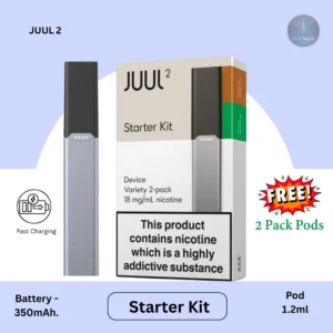 Buy JUUL 2 Starter Kit device in Dubai, Sarjah and Abu Dhabi with 1 hour free and fast delivery across UAE