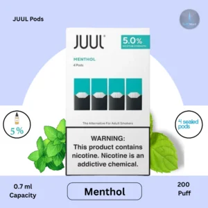 Best JUUL Menthol 5% Pods In Dubai UAE