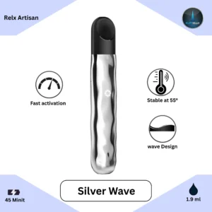 Buy RELX Artisan Metal Silver Wave in Dubai, Sharjah and Abu Dhabi within 1 hours free and fast free home delivery in the UAE