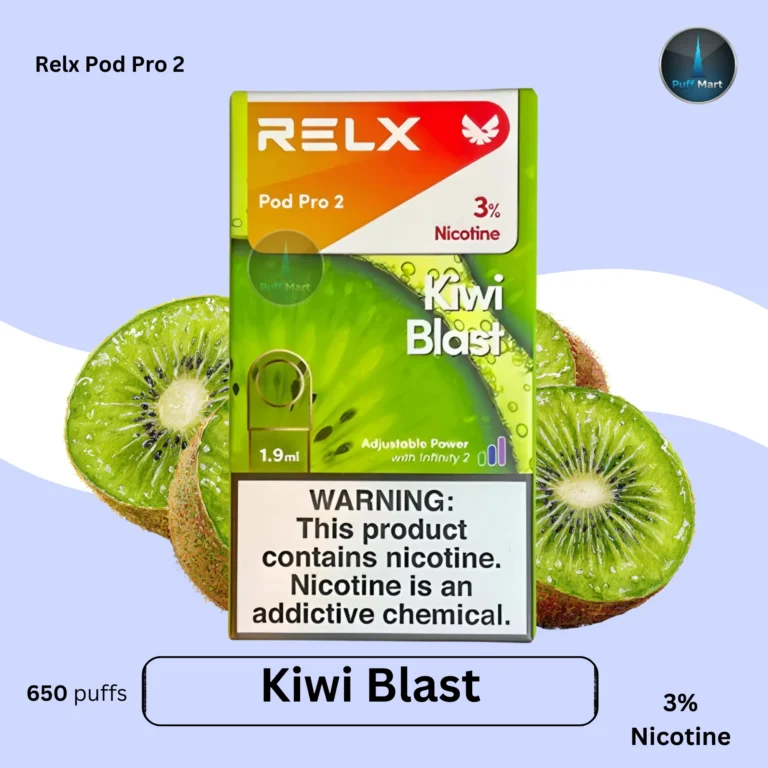 Buy RELX Pod Pro 2 Kiwi Blast 3%