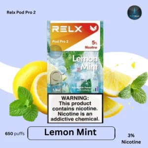 Buy RELX Pod Pro 2 Lemon Mint 5%