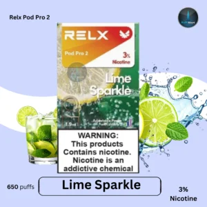 Buy RELX Pod Pro 2 Lime Sparkle 3%