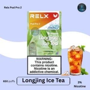 Buy RELX Pod Pro 2 Longjing Ice Tea 3%
