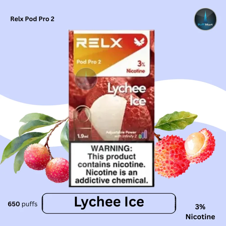 Buy RELX Pod Pro 2 Lychee Ice 3%