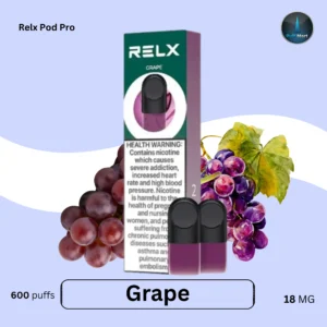 Buy RELX Pod Pro Grape 18mg in Dubai, Abu Dhabi and Sharjah with 1 hours free and fast delivery across UAE
