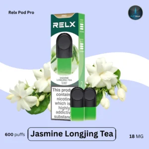 Buy RELX Pod Pro Jasmine Longjing Tea Pods 1.8% in Dubai, Sharajh, and Abu Dhabi with 1 hour free and fast home delivery across UAE