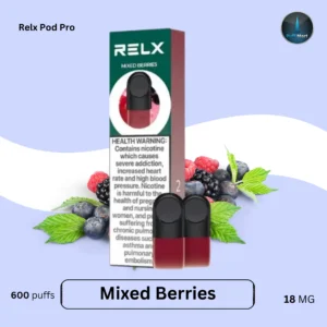 Buy RELX Pod Pro Mixed Berries 18mg in Dubai, Sharjah and Abu Dhabi with 1 hour fast delivery in UAE