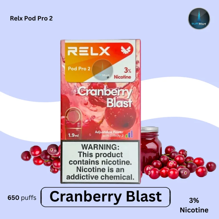 Buy Relx Pod Pro 2 Cranberry Blast 3%