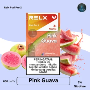 Buy Relx Pod Pro 2 Pink Guava 3%