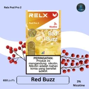 Buy Relx Pod Pro 2 Red Buzz 3%