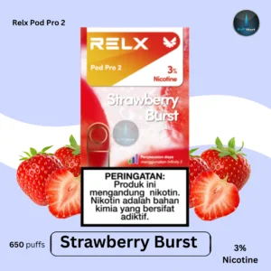 Buy Relx Pod Pro 2 Strawberry Burst 3%