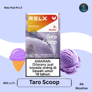 Buy Relx Pod Pro 2 Taro Scoop 3%