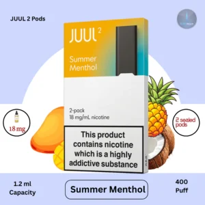 Buy Summer Menthol JUUL 2 in Dubai and Abu Dhabi 1 hours fast home delivery across UAE