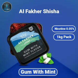 Buy Al Fakher Gum with Mint Shisha Tobacco