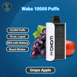 Buy Grape Apple WAKA SoPro 10000 Puffs Disposable Vape