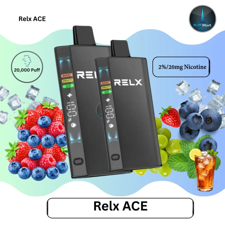 Buy RELX Ace 20000 Puff Disposable Vape 20mg