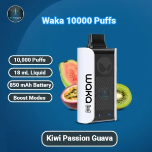 Buy Kiwi Passion Guava WAKA SoPro 10000 Puffs Disposable Vape
