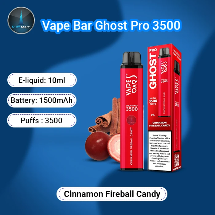 Buy Vape Bar Ghost Pro 3500