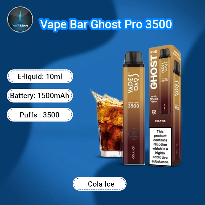 Buy Vape Bar Ghost Pro 3500