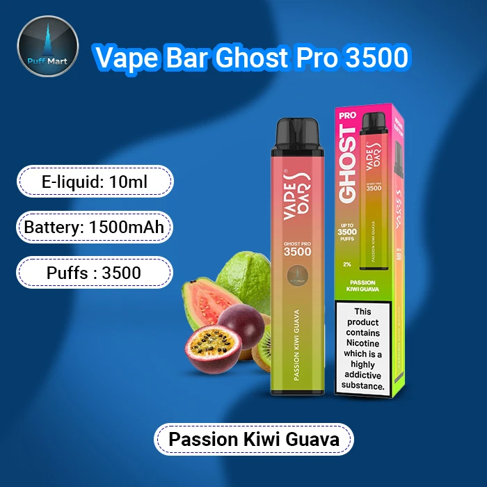 Buy Vape Bar Ghost Pro 3500