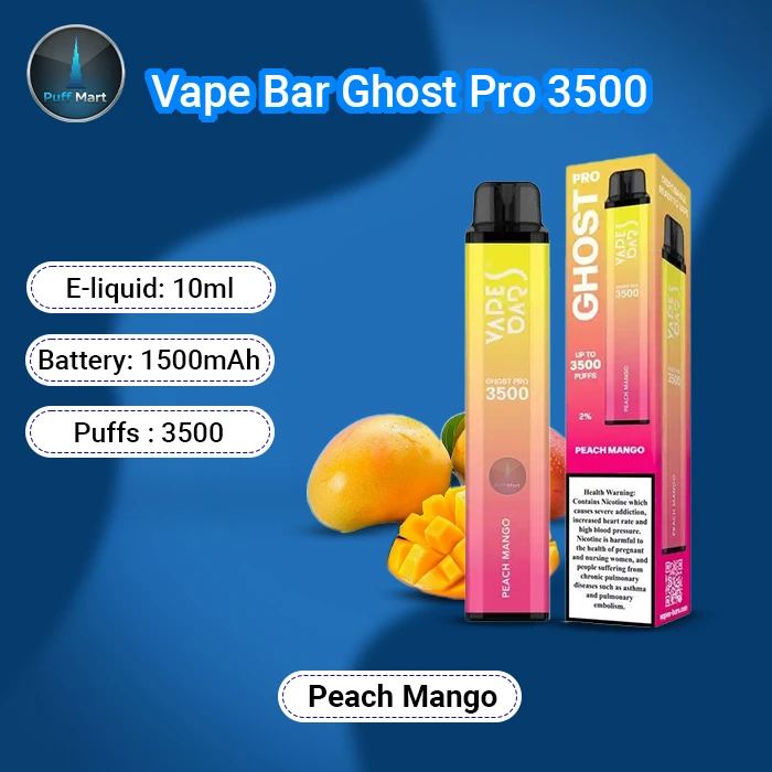 Buy Vape Bar Ghost Pro 3500
