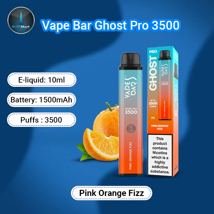 Buy Vape Bar Ghost Pro 3500
