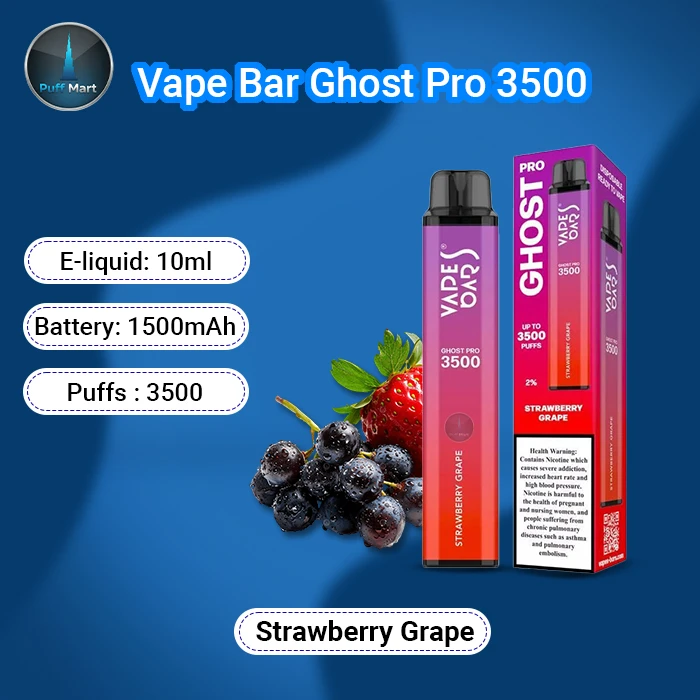 Buy Vape Bar Ghost Pro 3500