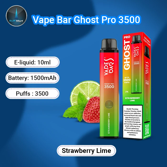 Buy Vape Bar Ghost Pro 3500