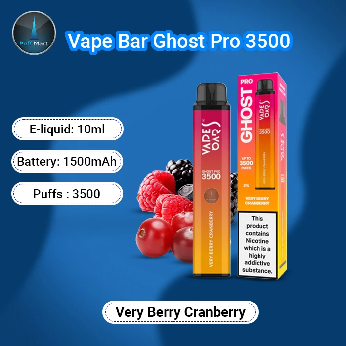 Buy Vape Bar Ghost Pro 3500