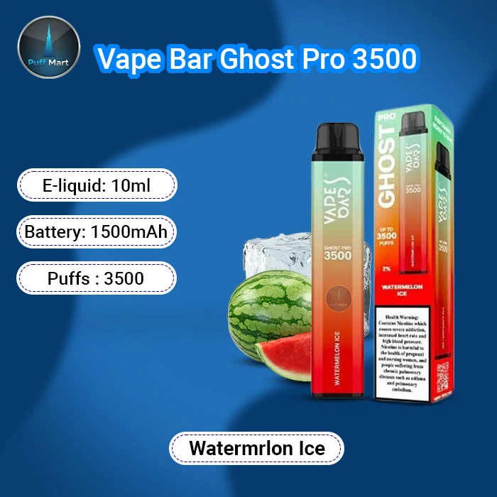 Buy Vape Bar Ghost Pro 3500