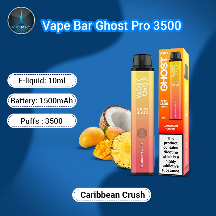 Buy Vape Bar Ghost Pro 3500