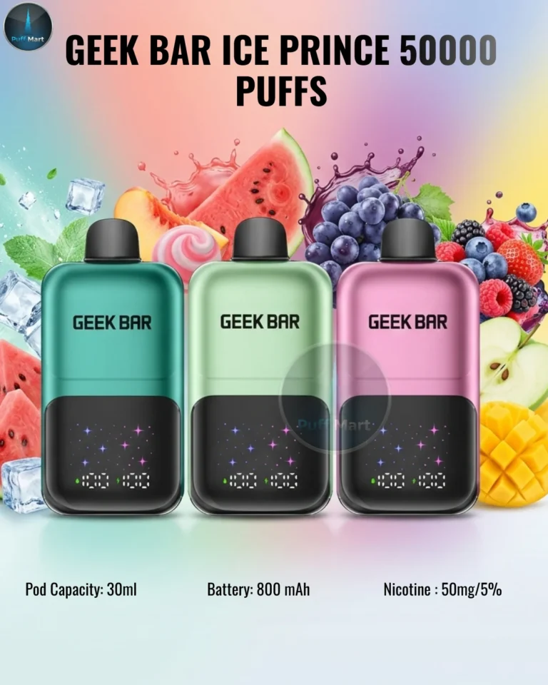 Geek Bar Ice Prince 50000 Puffs