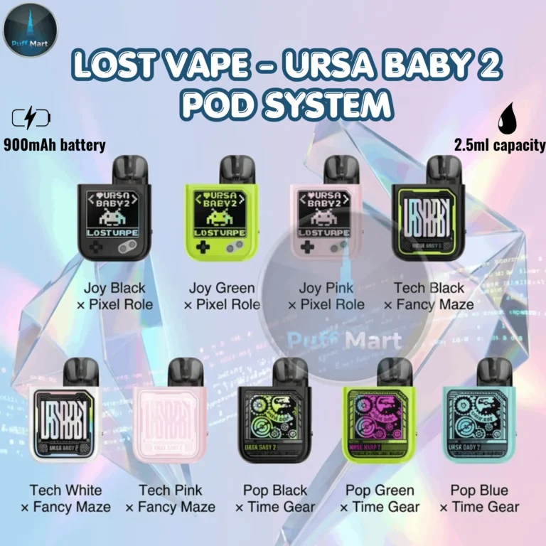 Buy LOST Vape URSA Baby 2 Pod System in Dubai