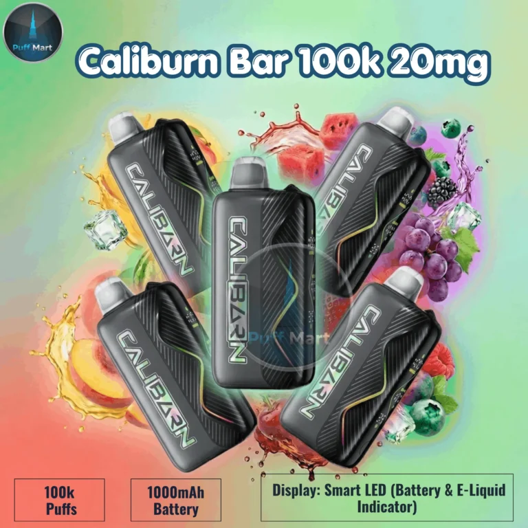 Uwell Caliburn Bar 100K 20MG Disposable Vape in Dubai