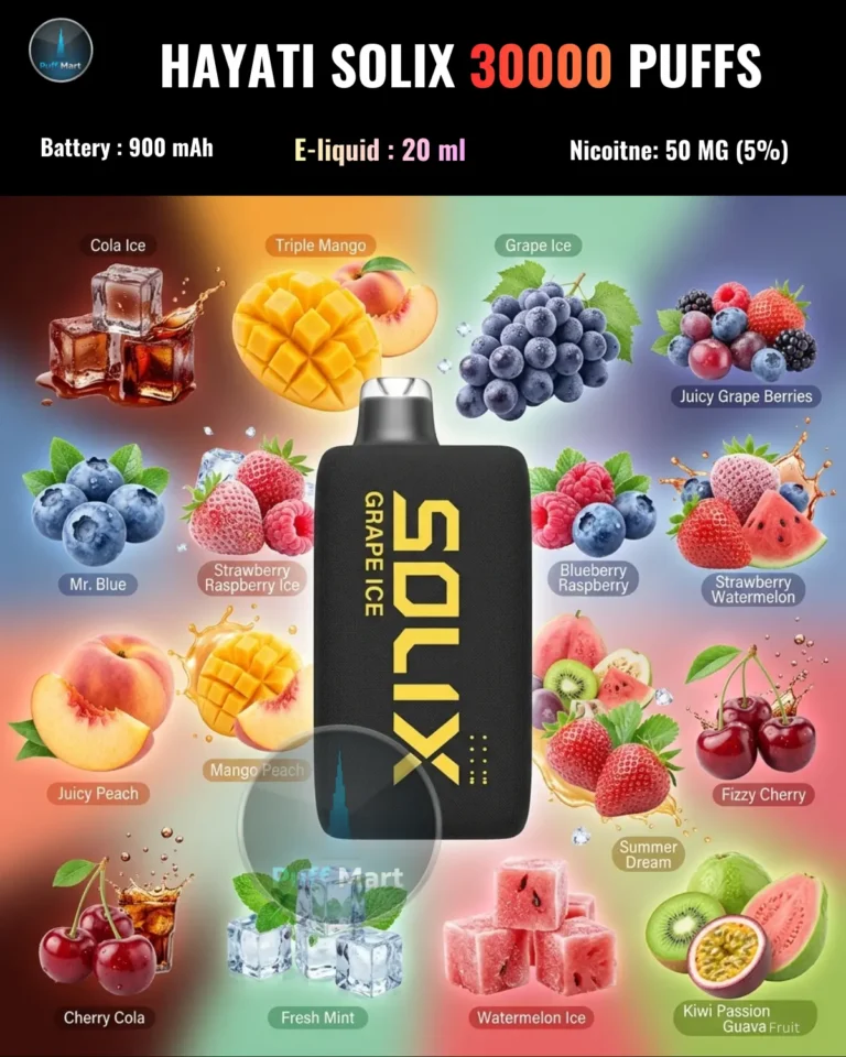 Hayati Solix 30000 Puffs