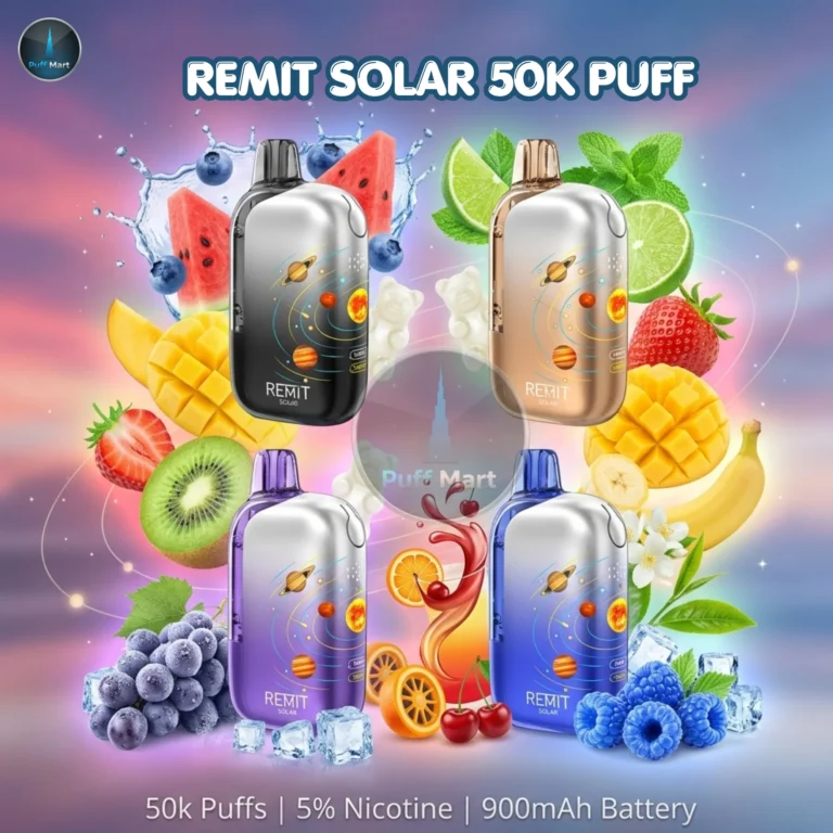 Buy Remit Solar 50K Puffs Disposable Vape