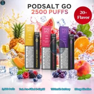 Pod Salt Go Disposable 2500 Puffs