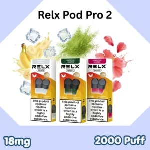 RELX Pod Pro 2 18mg 2000 Puffs