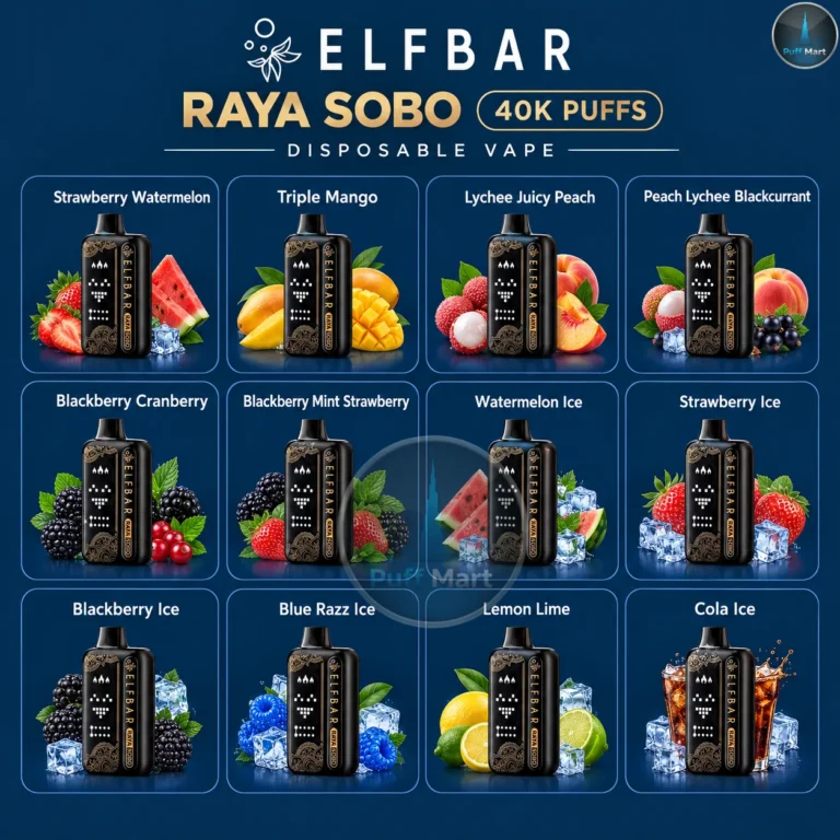 Elf Bar Raya Sobo 40K Puffs Disposable Vape