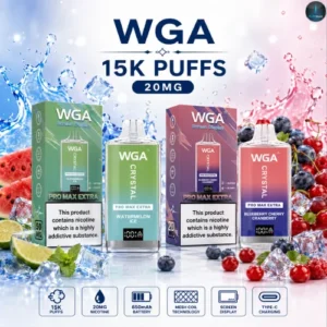 WGA 15K Puffs 20mg Disposable Vape
