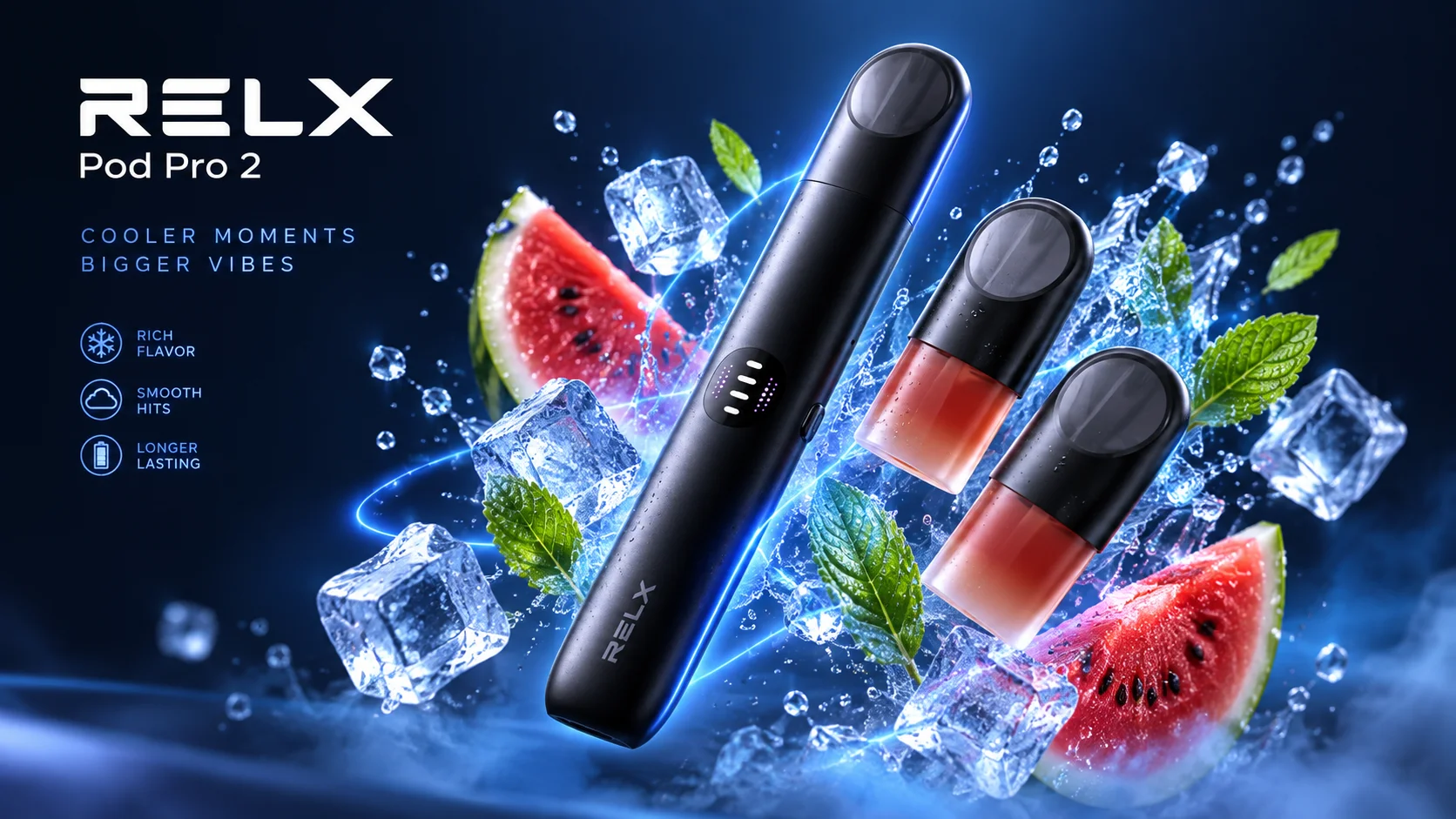 Authentic RELX Devices and Pod Pro 2 Delivery in Dubai UAE