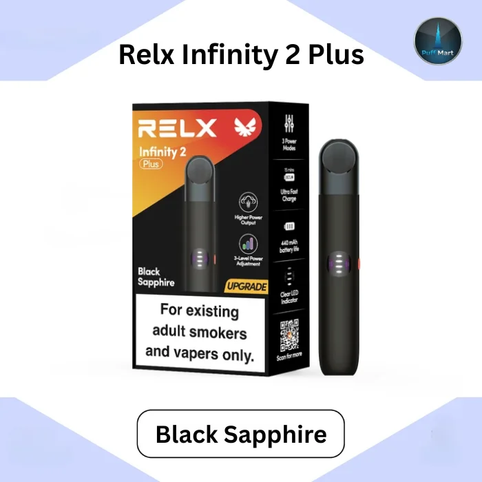 Relx Infinity 2 Plus Black Sapphire