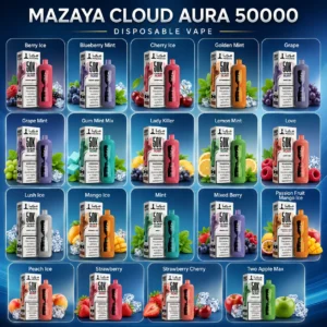 MAZAYA Cloud Aura 50000 Disposable Vape – Buy in Dubai & UAE