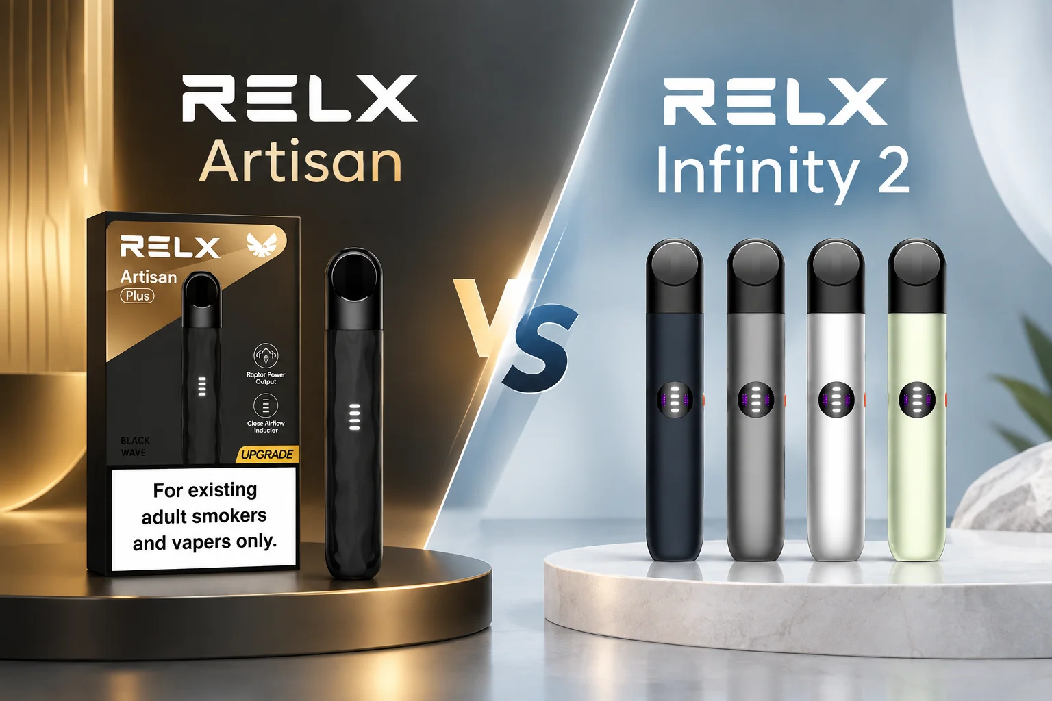 RELX Artisan vs RELX Infinity 2 Which Is Best in UAE