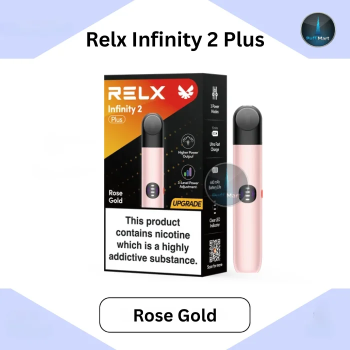 RELX Infinity 2 Plus Rose Gold