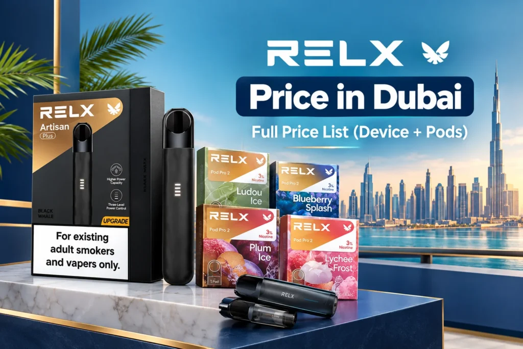 RELX Price In Dubai — Full Price List (Device + Pods)