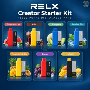 Relx Creator Starter Kit 15000 Puffs Disposable Vape