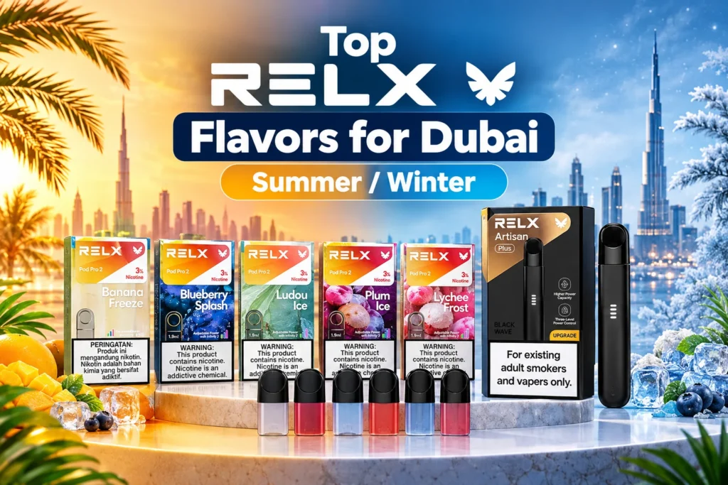 Top RELX Flavors for Dubai SummerWinter