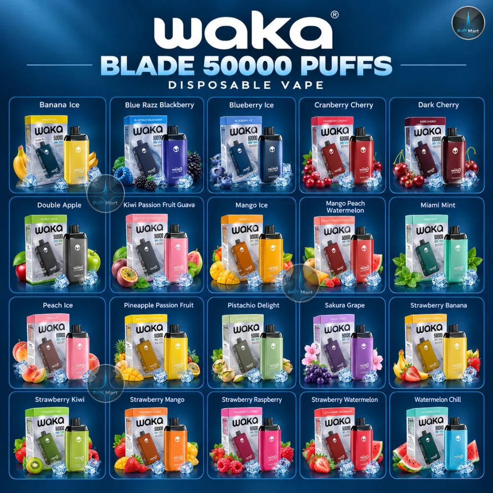 Waka Blade 50000 Puffs Disposable Vape